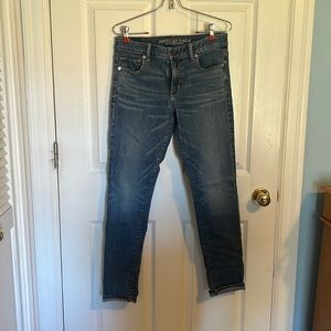 AE high rise skinny stretch jeans
